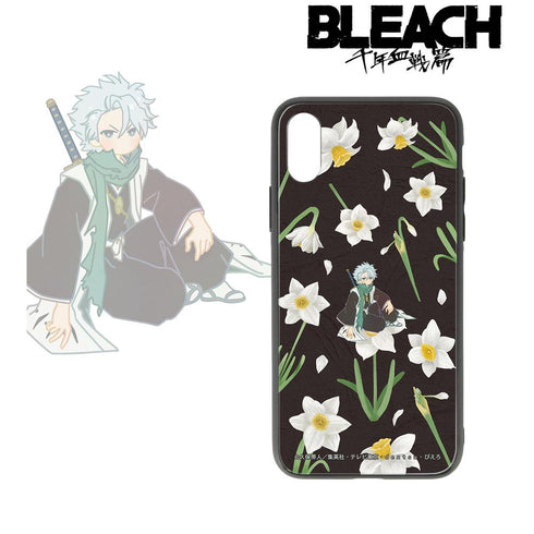 『BLEACH 千年血戦篇』日番谷冬獅郎 Botania 角丸強化ガラスiPhoneケース